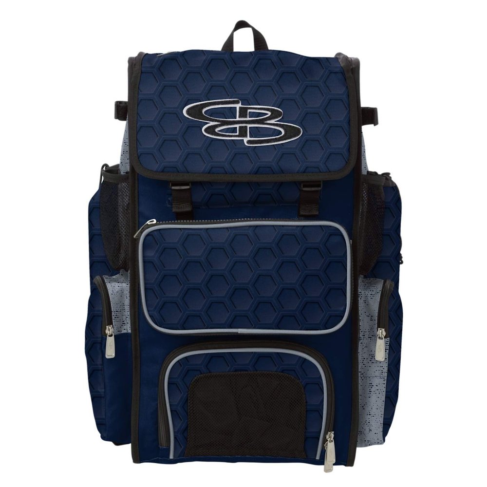 Boombah Superpack Bat Pack 3DHC Navy/Gray