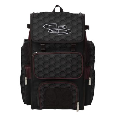 Boombah Superpack Bat Pack 3DHC Black/Maroon