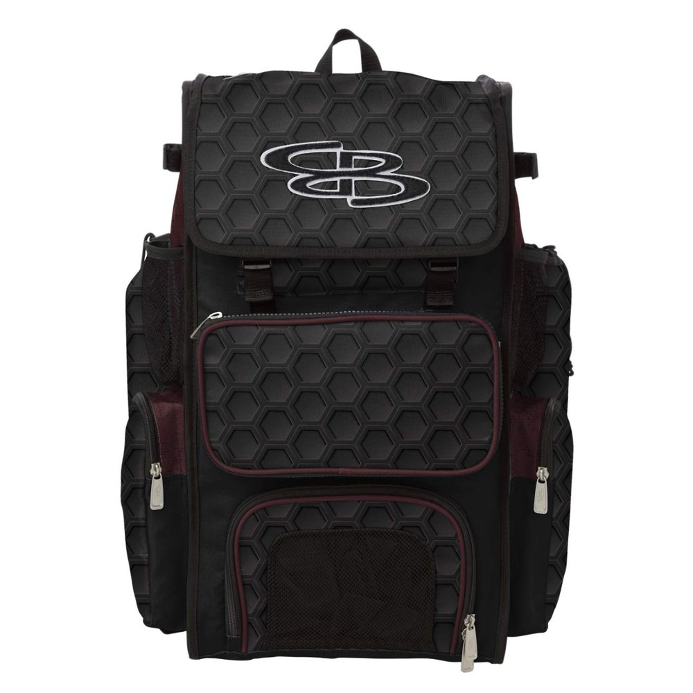 Boombah Superpack Bat Pack 3DHC Black/Maroon