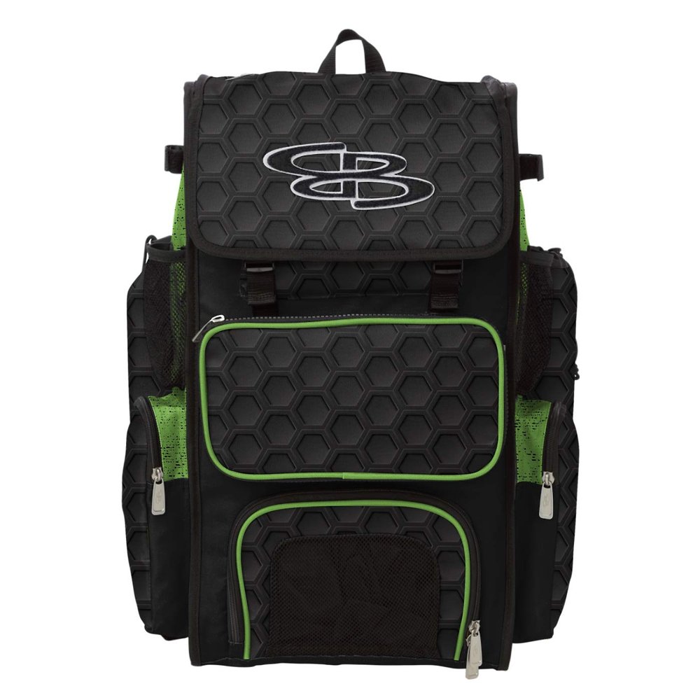Boombah Superpack Bat Pack 3DHC Black/Lime Green