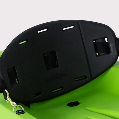 WOOWAVE Kayak Backrest EVA Surfing Backband Back Band Comfortable Back Support Adjustable Padded Seat Canoe Boat Lumbar Back Rest with EZ Clips for Kayaking