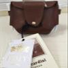 Moscardini Firenze Italy Genuine Leather 4X Golf Balls Golf Tees Case Holder view 3