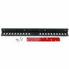 T-H Marine Tackle Titan Fishing Lure Rack  14" Black  Holds 40+ Hook and Rig Lures  Tackle Storage Organizer with 20 Large & 22 Small Holes  Mounts with Screws or Tape  Compact Boat Use view 2
