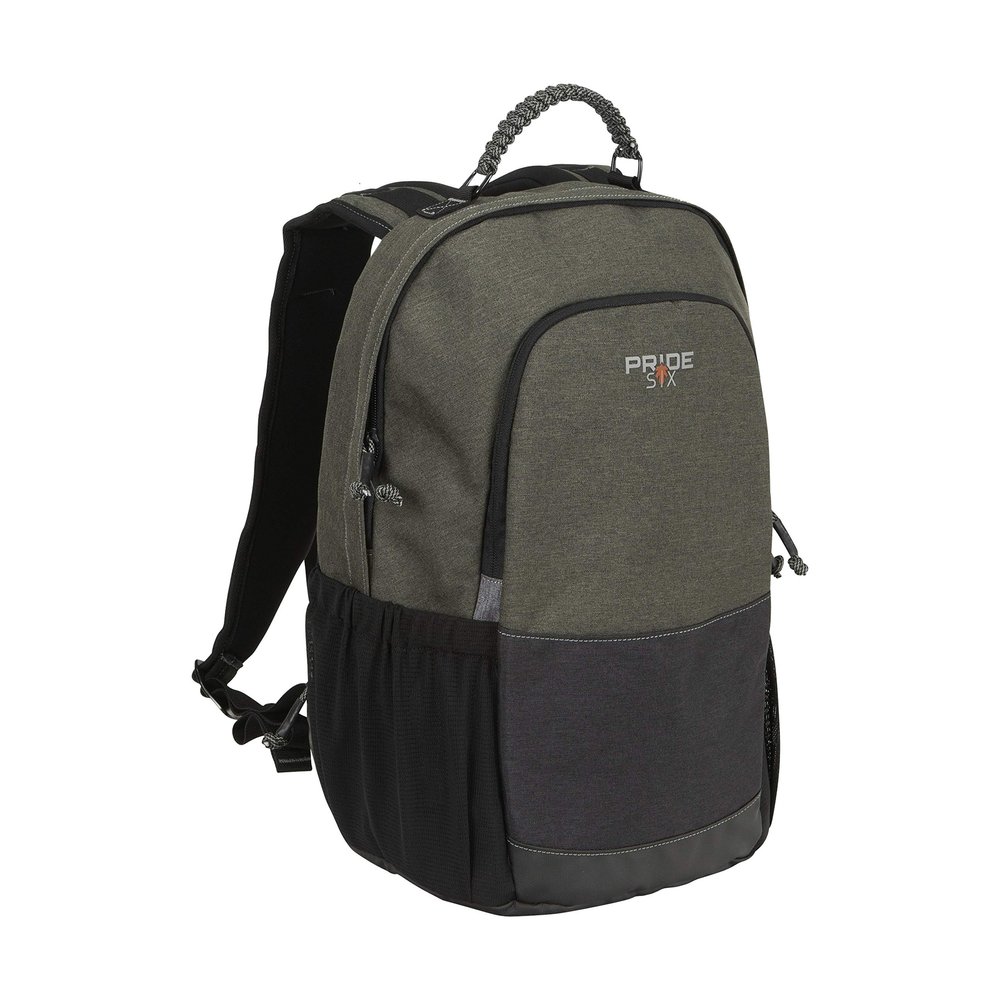 Allen Company Pride6 Camp Pack with Laptop and Pocket, Multiple External and Internal Pockets, No Rub Neck Panels, 17 Inch/1607 Cubic inches / 26 L, Green
