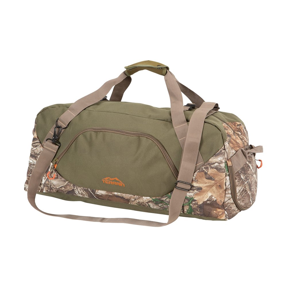 Allen Company Terrain Basin Travel and Hunting Duffel Bag by Allen, Small, Green/Realtree Edge (19213)/ with Pouch