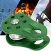 Climbing Pulley Universal Aluminum Alloy Fixed Mountaineering Rope Climbing Pulley Pulley for Rope Climbing, Work(Green) view 4