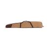 Allen Company Humbolt 52-Inch Shotgun Case  Cotton Canvas Gun Case with Quilted Interior, Padded Wrap Handle, Shell Loops & Storage Pockets  Tan/Brown view 2
