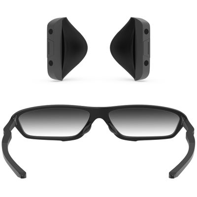 ToughAsNails Asian Fit Replacement Nose Pads for Oakley Urgency OO9158 Sunglasses - Gray Hard Base