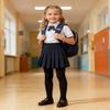 Century Star Ultra-Soft Footed Dance Sockings Ballet Tights Kids Super Elasticity School Uniform Tights For Girls 1 Pack Black 9-14 view 2