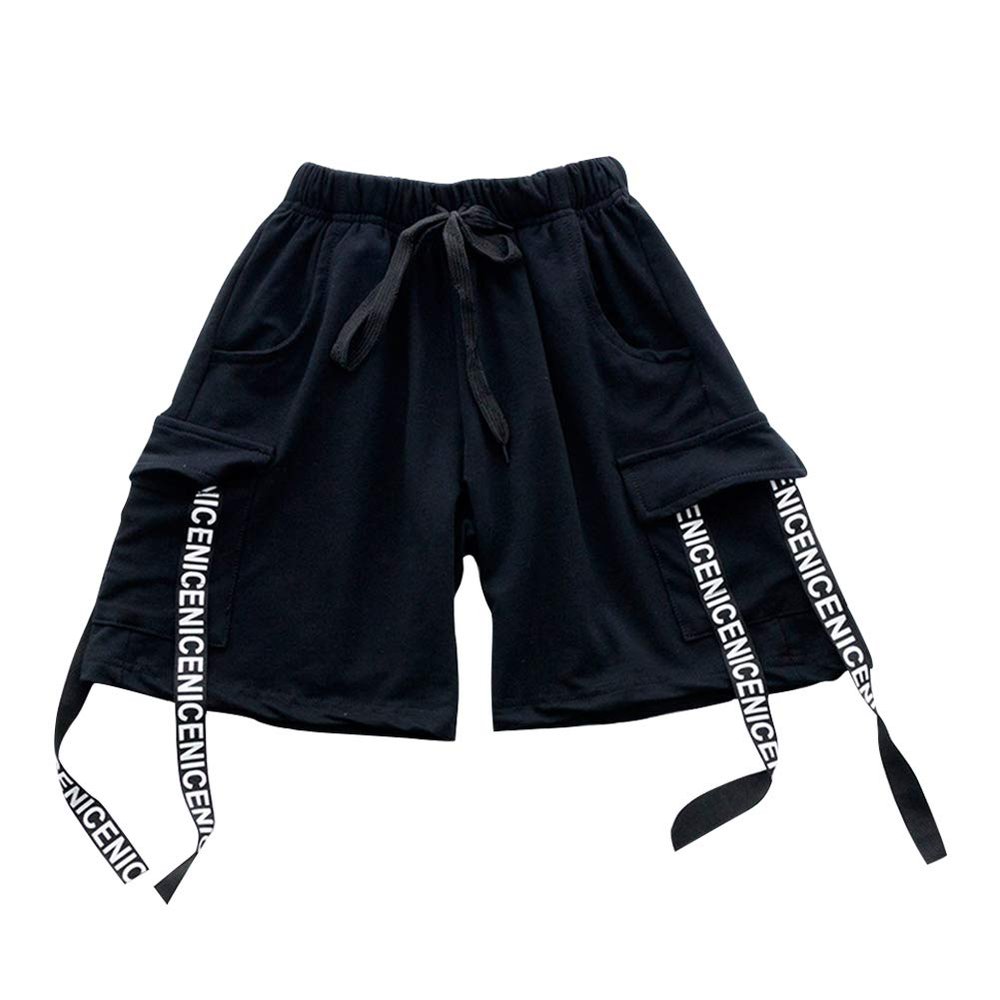 ORANXIN Boys Tops T Shirts Shorts Sets Dance Jazz Hip Hop Costumes Dancewear