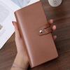 JERLA RFID Credit Card Holder book,Leather Business Card Organizer for Women Men 96 Card Slots (Brown) view 2