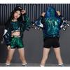 ORANXIN Girls Shorts Sets Dance Jazz Hip Hop Costumes Sequins Suits Dancewear view 3