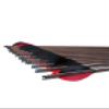Obert 12pcs Archery Pure Carbon Arrows 30" Spine 500 with 5" Real Turkey Feathers for Hunting Recurvebow Compoundbow view 4