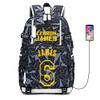 Basketball Player LJ23 Multifunction Backpack Travel Daypack Fans Bag (Style 7) view 1