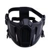 Airsoft Mask Creative Protective Half Face Mask Outdoor Game Mask Costume Mask Outdoor Sports Masks (Black) view 1