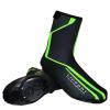 Lipport Waterproof Cycling Shoe Covers Winter Road Bike Overshoes Thermal Warm Shoes Cover for Men Women, MTB Bicycle BootiesGreenL view 1
