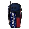 Boombah Superpack Bat Bag - Backpack Version (no wheels) - Holds 4 Bats - USA Stars & Stripes Navy/Red/White view 2