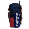 Boombah Superpack Bat Bag - Backpack Version (no wheels) - Holds 4 Bats - USA Stars & Stripes Navy/Red/White view 4