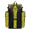 Boombah Superpack Bat Bag - Backpack Version (no wheels) - Holds 4 Bats - Softball Black/Optic Yellow/Red view 2