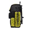 Boombah Superpack Bat Bag - Backpack Version (no wheels) - Holds 4 Bats - Softball Black/Optic Yellow/Red view 3