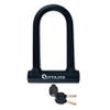 OTTOLOCK Sidekick Compact U-Lock - Heavy Duty Anti Theft Bicycle U-Lock with Keys, Silicone-Coated, Bike Accessories, Black view 1