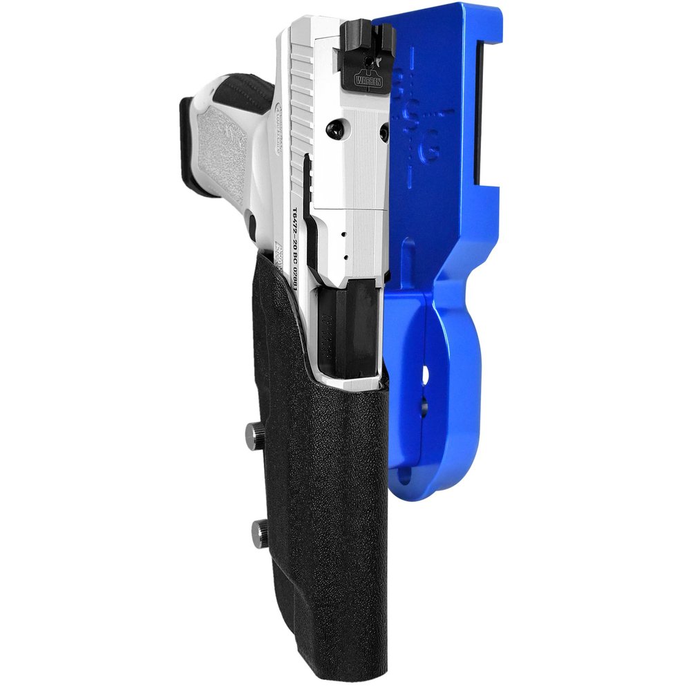 Pro Heavy Duty Competition Holster fits Canik TP9SFx (Right-Hand Draw, Blue/Black)