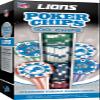 Masterpieces Casino - NFL Detroit Lions - 100 Piece High Quality Poker Chip Set with Tray view 1
