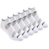 Saucony Men's RunDry Mesh Ventilating Comfort Fit Performance No-Show Socks, Available in M-XXL (6, 12, 18, White (6 Pairs), XX-Large view 1