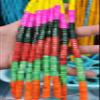 100pcs 6mm Fashion Jewelry Mixed Multi Color Turquoise Gemstone Heishi Slice Rondelle Wheel Loose Beads 16inch view 2