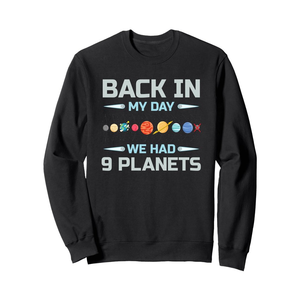 Solar System Astronaut Planets Spaceman Space Dwarf Sweatshirt
