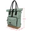 TOURBON Nylon Bicycle Pannier Bags Cycling Backpack Bike Rear Seat Storage view 3