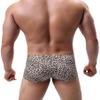 iKingksy Men's Leopard Boxer Briefs Pouch Trunk Underwear Low Rise Mens Under Panties (X-Large, Leopard) view 4
