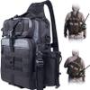 BLISSWILL Fishing Backpack Outdoor Tackle Bag Large Tackle Bag Water-Resistant Backpack with Rod Holder Shoulder Backpack Fishing Gifts for men view 1