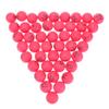 100pcs Plastic Table Tennis Balls 4cm Numbered Bingo Ball Balls Colored Pong Balls 1-100 Wedding Birthday Party Supplies Red view 1