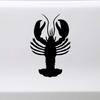 Minglewood Trading Lime - Lobster Vinyl Sticker - Crustacean Sea Creature Claws Tail Rock - Die Cut Decal - 10.5w x 17.5h inches view 3
