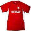 Custom Switzerland Soccer Ball 1 Jersey Adult X-Large in Scarlet Red and White view 1