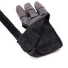 Weatlake Archery PU Leather 3 Fingers Guard Protector Tab Hunting for Recurve Bow Longbow view 4
