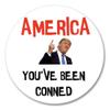888 Graphics America You've Been Conned Trump - Golf Hat Clip with Magnetic Ball Marker view 4