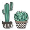 888 Graphics Cacti Set Cute Trendy Golf Hat Clip with Magnetic Ball Marker view 4