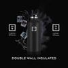 IRON FLASK Camping & Hiking Hydration Flask with Straw, BPA-Free Insulated Stainless Steel Sports Water Bottle - 32 oz Twilight Blue view 4
