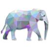 888 Graphics Elephant Modern Art Design Golf Hat Clip with Magnetic Ball Marker view 4