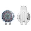 888 Graphics Mandala 1 Design Spiritual Circle Golf Hat Clip with Magnetic Ball Marker view 1
