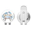888 Graphics Blue Crab Art Design Golf Hat Clip with Magnetic Ball Marker view 1