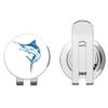 888 Graphics Blue Marlin Golf Hat Clip with Magnetic Ball Marker view 1