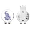 888 Graphics Elephant Henna Exotic Golf Hat Clip with Magnetic Ball Marker view 1