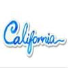 888 Graphics California Watercolor Beach Native Ocean Surf Golf Hat Clip with Magnetic Ball Marker view 4