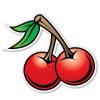 888 Graphics Cherries Cute Golf Hat Clip with Magnetic Ball Marker view 4
