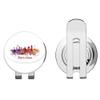 888 Graphics Barcelona Colorful Golf Hat Clip with Magnetic Ball Marker view 1