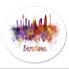 888 Graphics Barcelona Colorful Golf Hat Clip with Magnetic Ball Marker view 4
