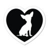888 Graphics Chihuahua Heart Cute Dog Pet Golf Hat Clip with Magnetic Ball Marker view 4
